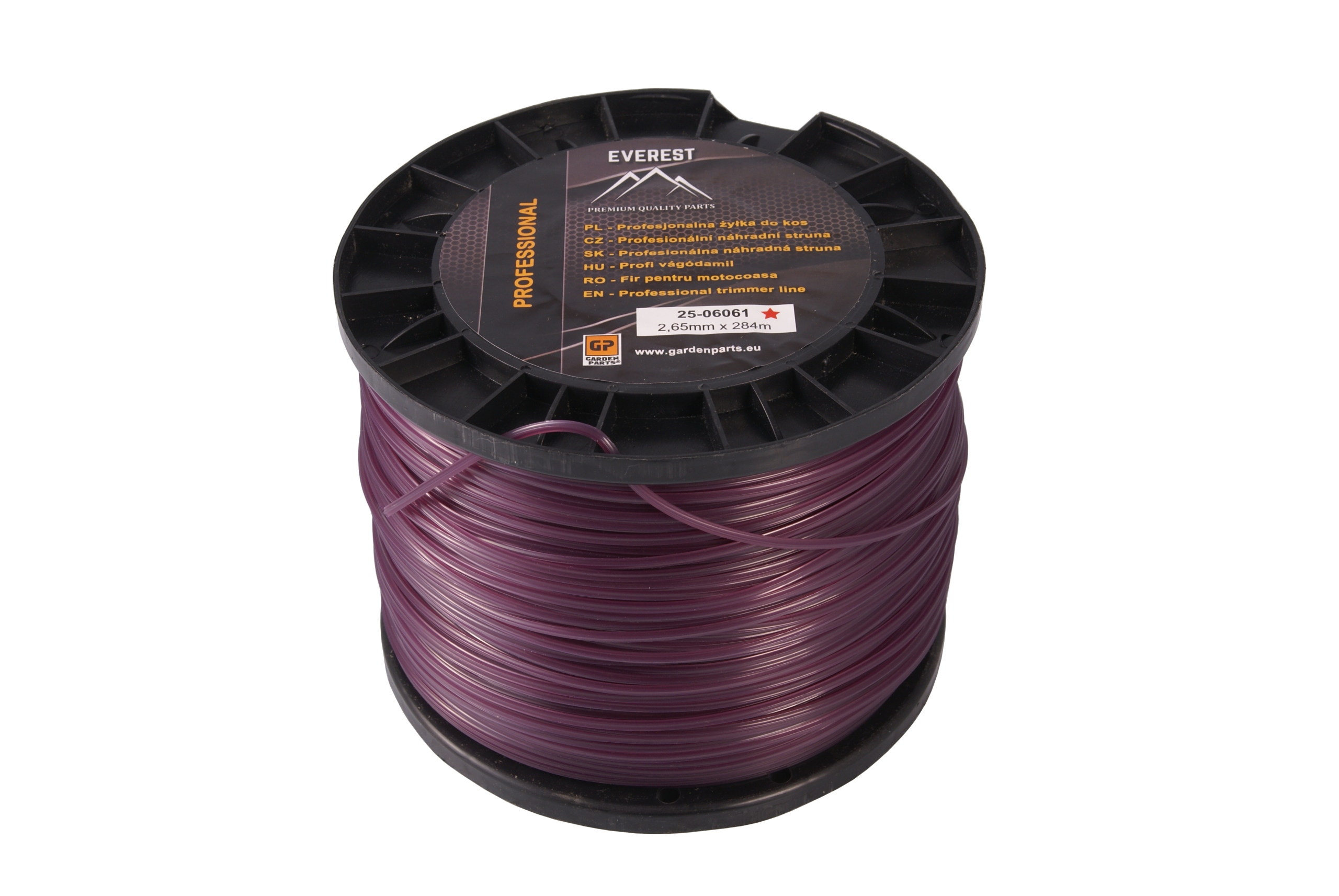 Žací Struna Hvězdička 2,65 mm 284 M Fialová Profesionální Everest