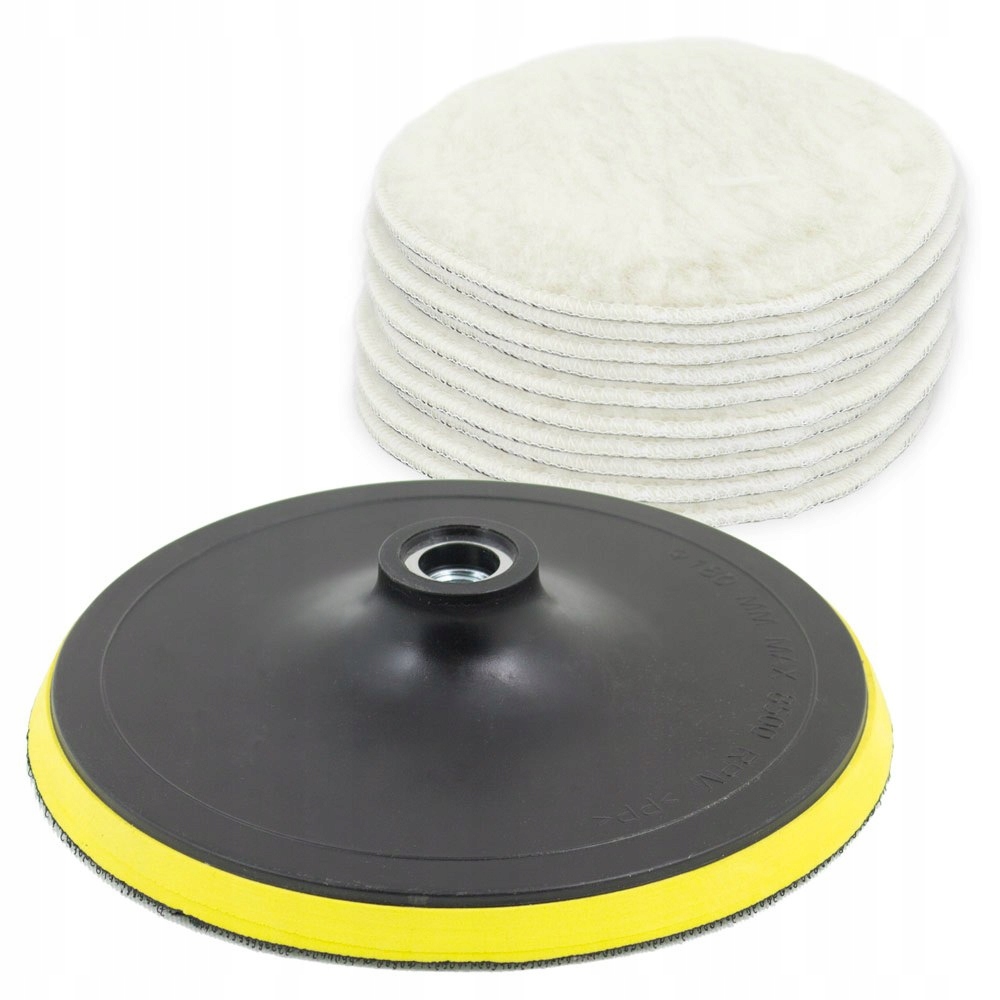 TARCZA POLERSKA WEŁNIANE PADY M14 180mm 11EL.