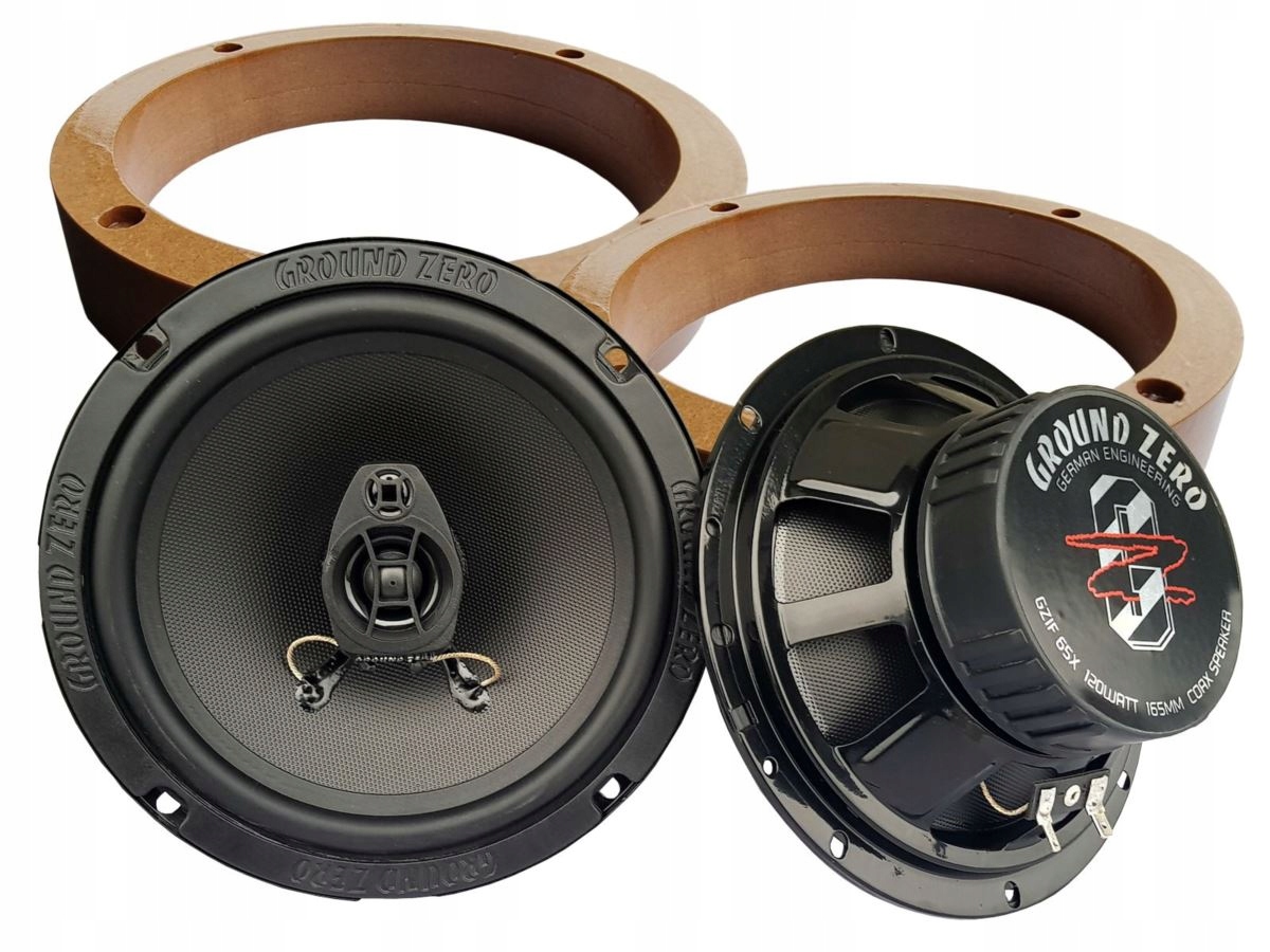 Ground Zero Gzif 65X reproduktory Škoda Fabia III zadné