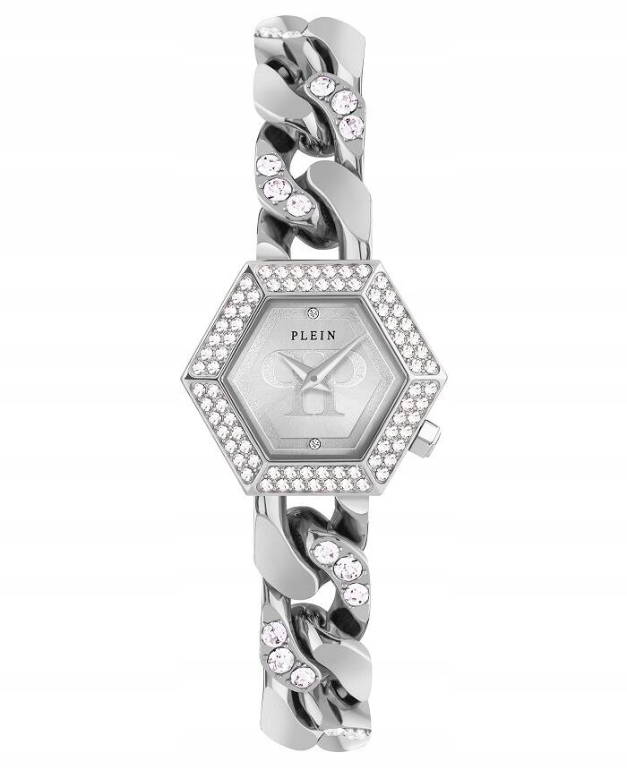 Dámské hodinky Philipp Plein PWWBA0123 The Hexagon Groumette Perpetual