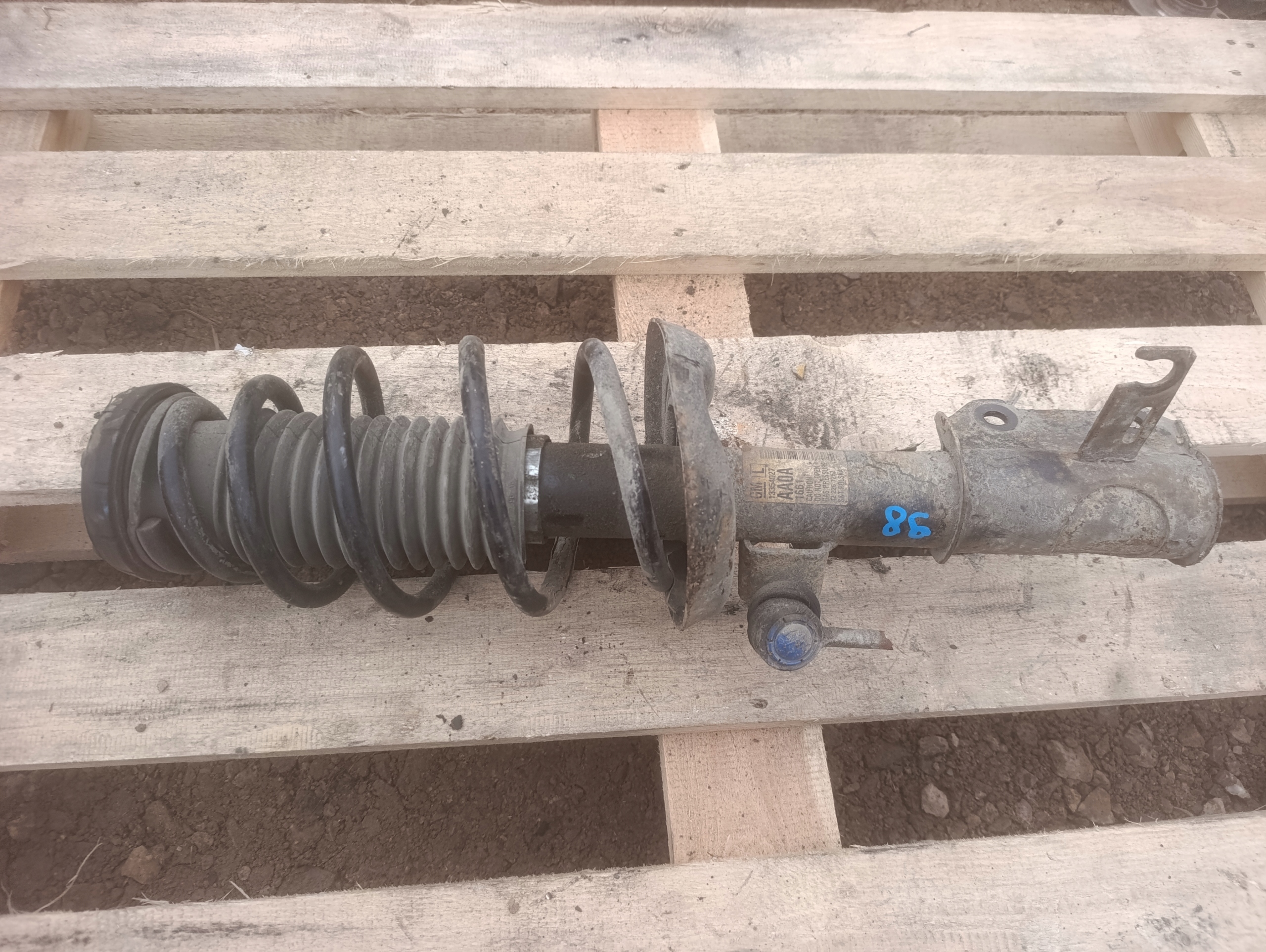 MACPHERSON shock absorber left front front OPEL ASTRA J 1.4 TURBO 13354027