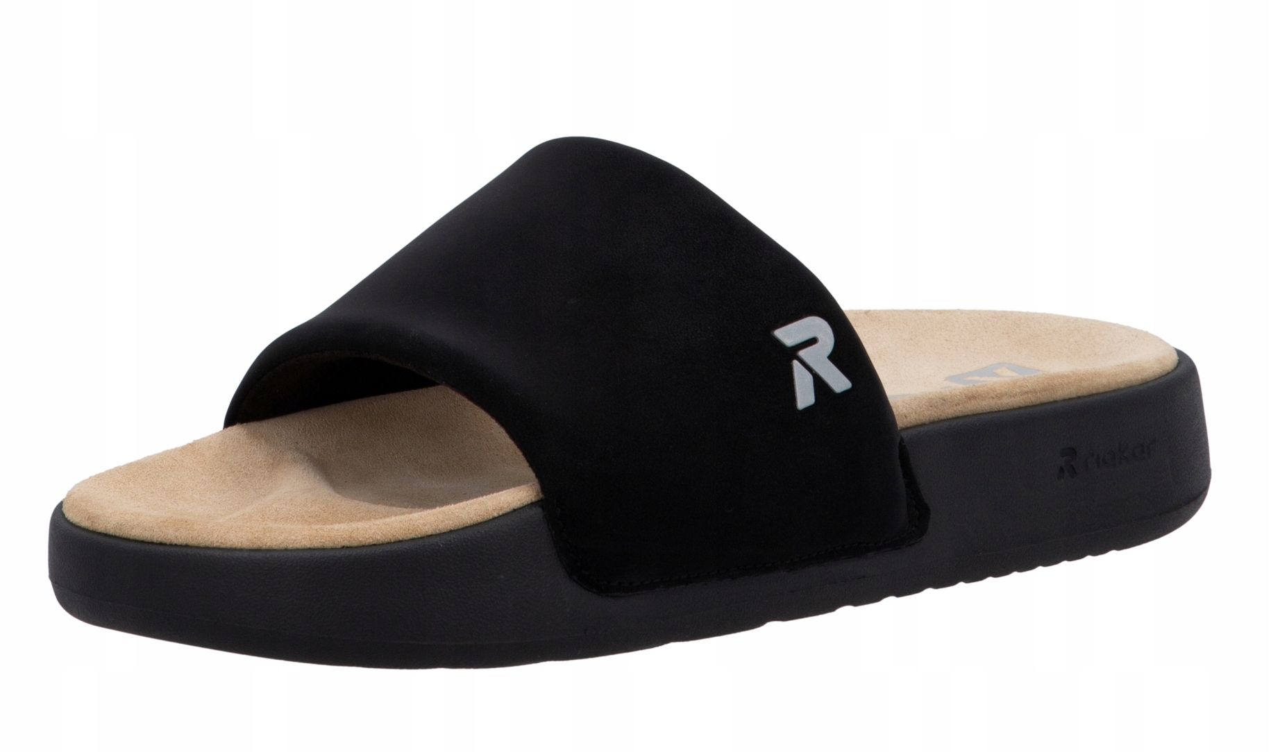 Rieker W3250-00 vel.39 černé dámské nazouvací nazouváky Sport