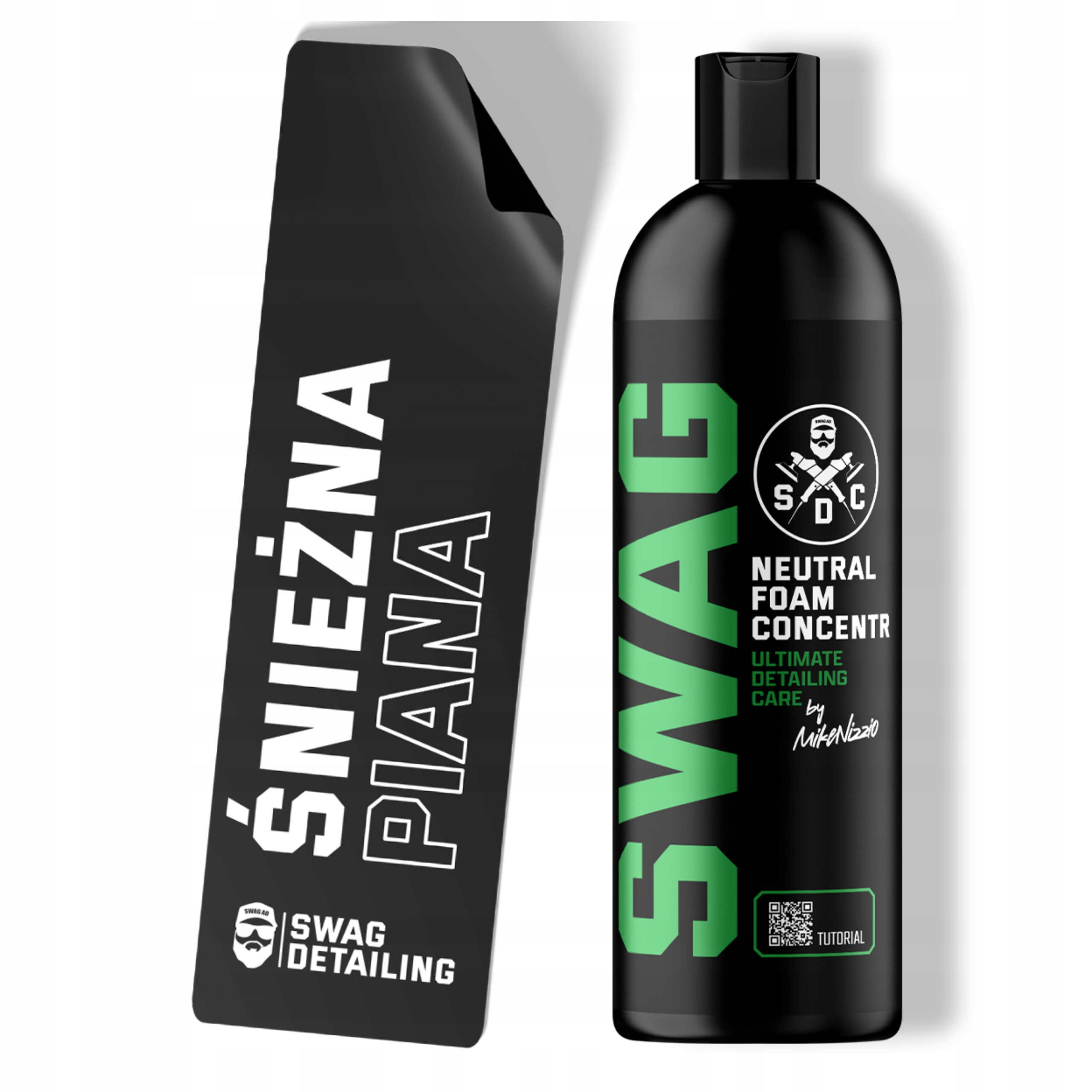 Aktywna Piana Do Mycia Samochodu Swag Detailing Neutral Foam Auto 500ml