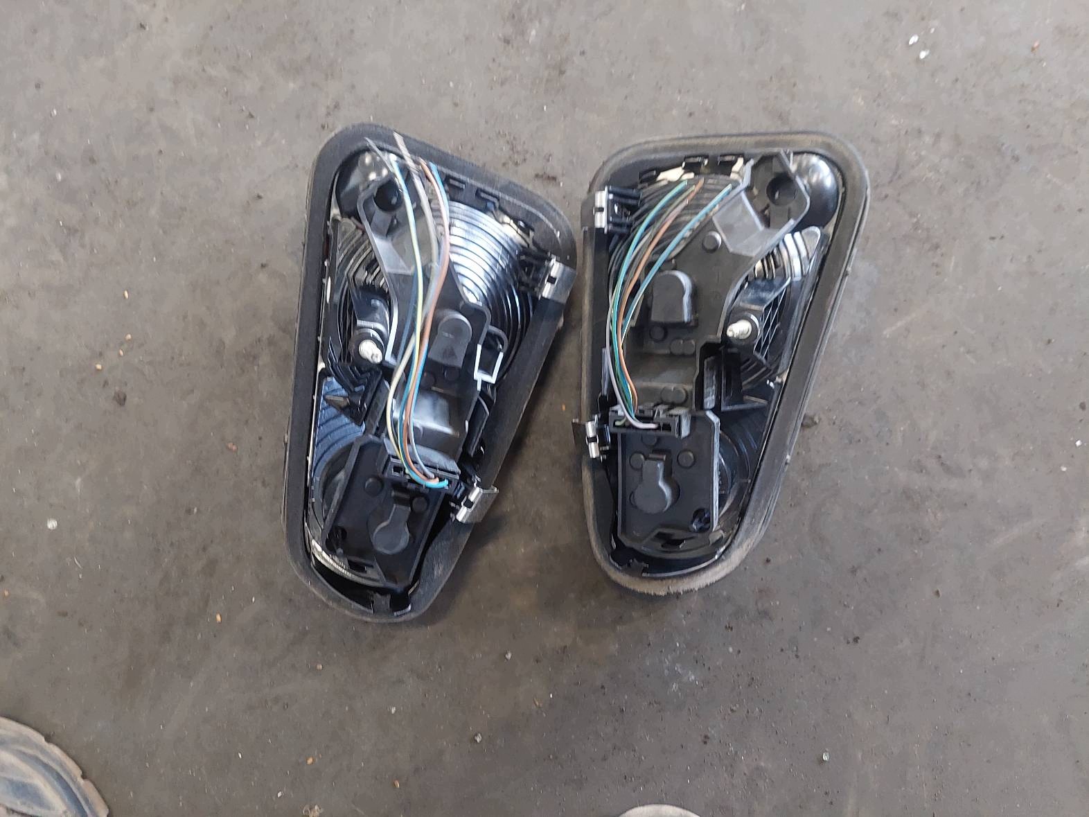 trunk door boot + lights MINI COOPER R50 900/7 PURE SILVER