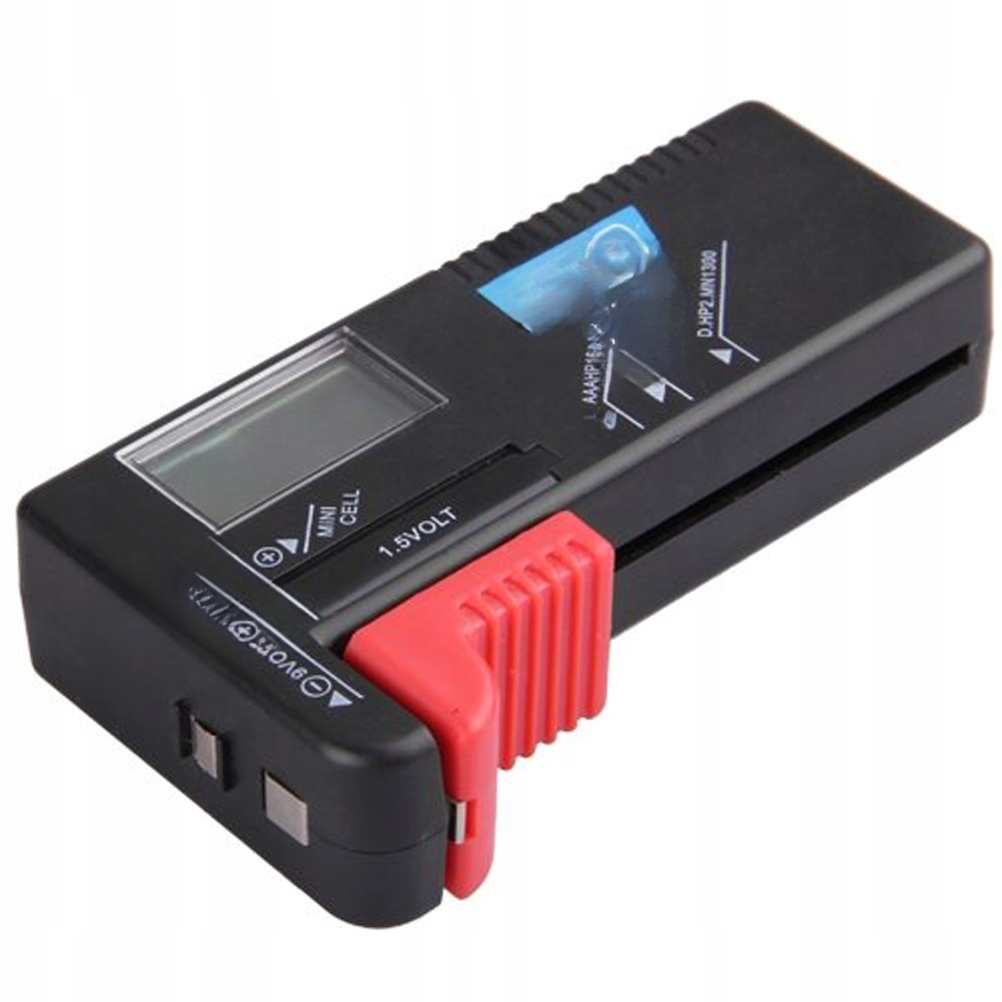BT-168D UNIWERSALNY CYFROWY TESTER BATERII PRZYCISKOWYCH LCD 9V 1,5V AA AAA CHE Model 140213914240