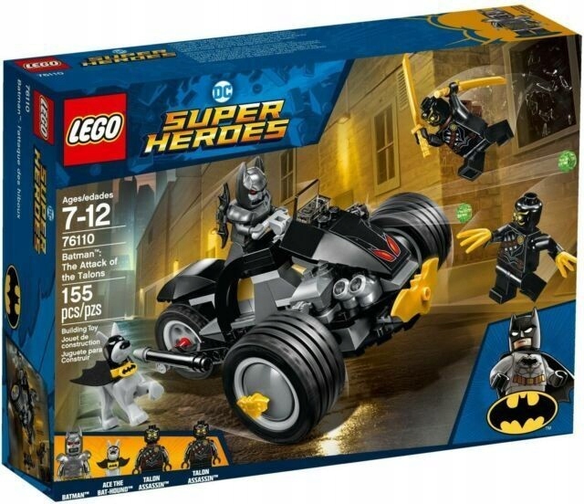 Lego 76110 DC Comics Heroes Batman: útok drápů