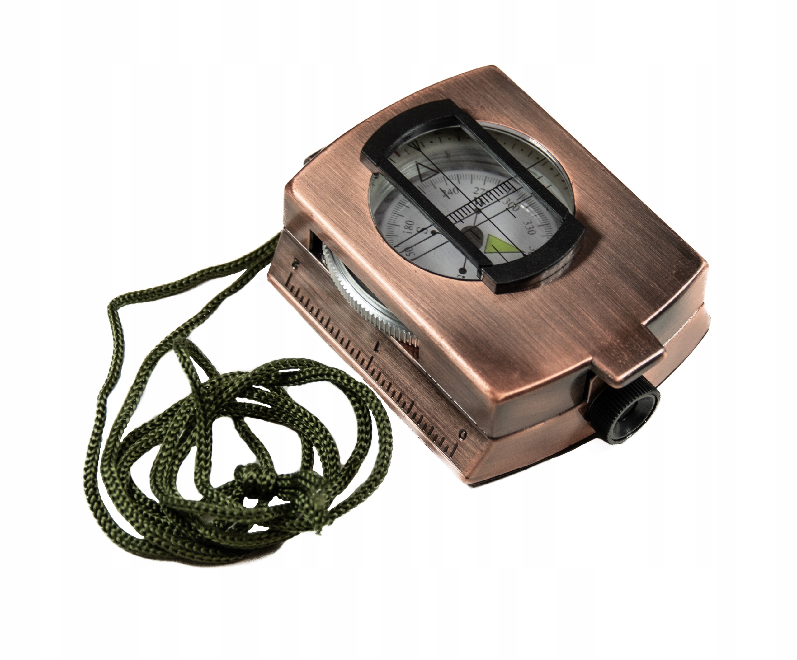 KOMPAS BUSOLA PROFESJONALNY ALUMINIUM METAL WOJSKO Marka inna marka