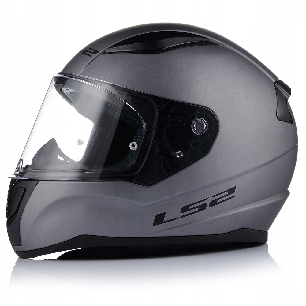 KASK MOTOCYKLOWY LS2 FF353 RAPID II TITAN MATT SYSTEM PINLOCK ECER 22.06 Homologacja europejska ECE R22-06