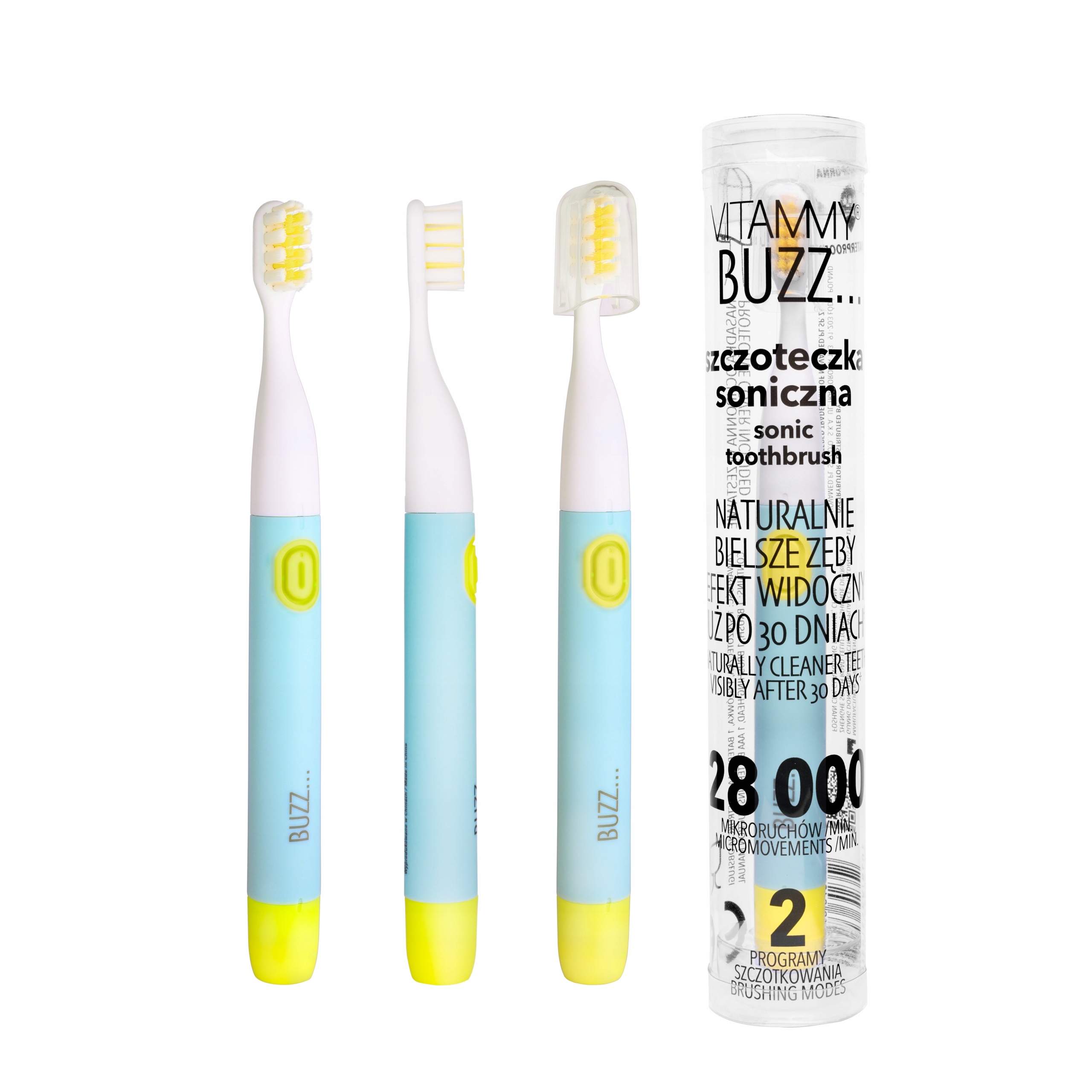 

Szczoteczka soniczna do zębów Vitammy Buzz