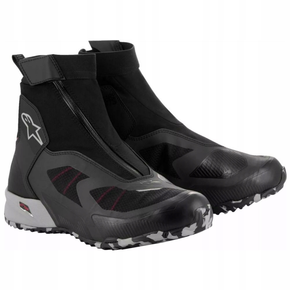 Moto Topánky Nad Členok Alpinestars Cr-x Gore-tex Black/gray/red (6) 38
