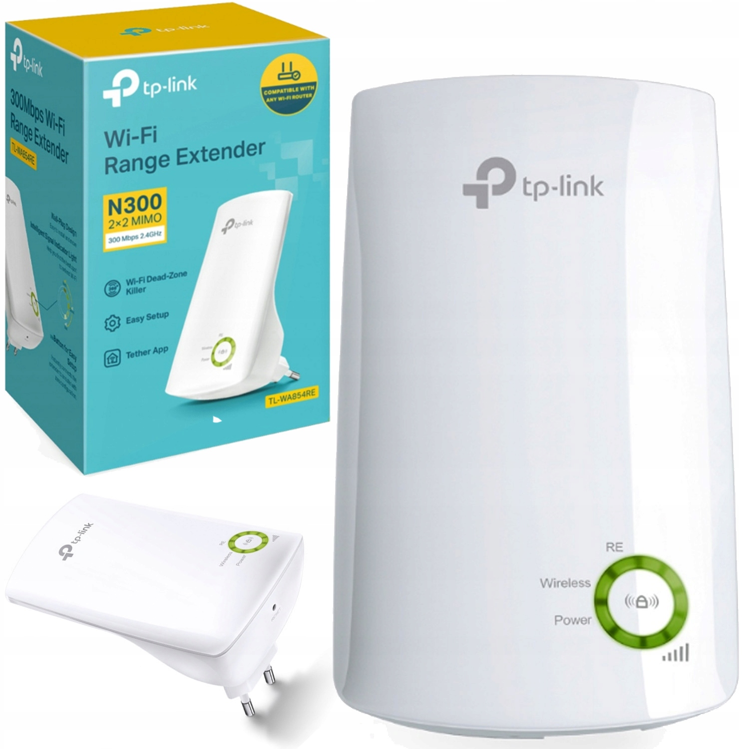 

Wi-Fi Extender TP-Link TL-WA854RE N 300 Mb/s