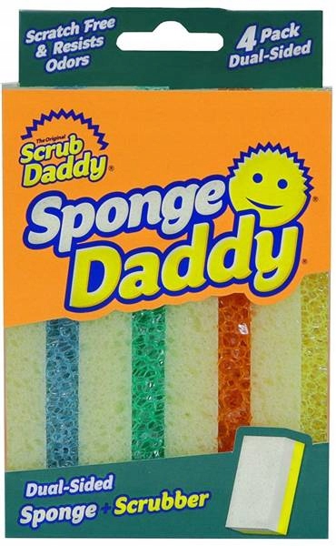

Scrub Daddy Dwustronna Gąbka Do Czyszczenia 4szt