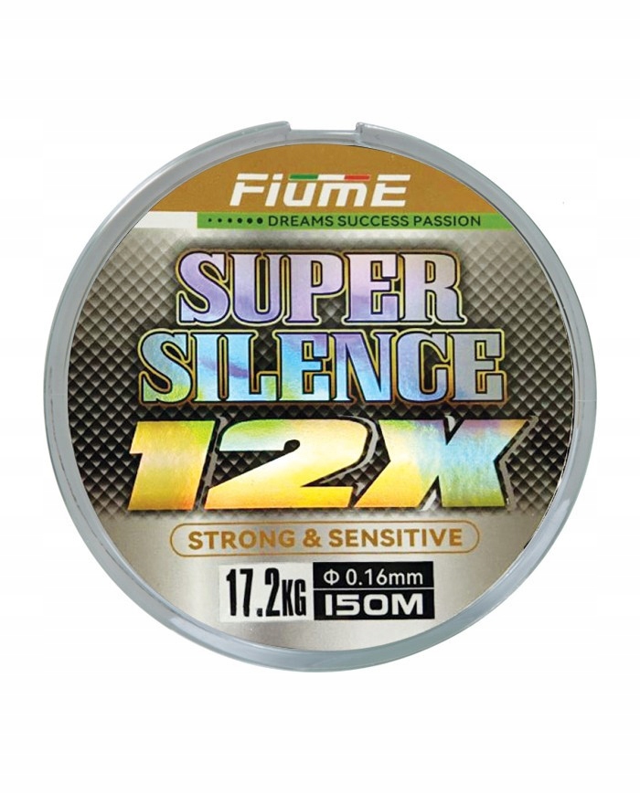 Šňůra Silence 12 pletená 150 m 0,16 mm olivová Green 17,2 kg