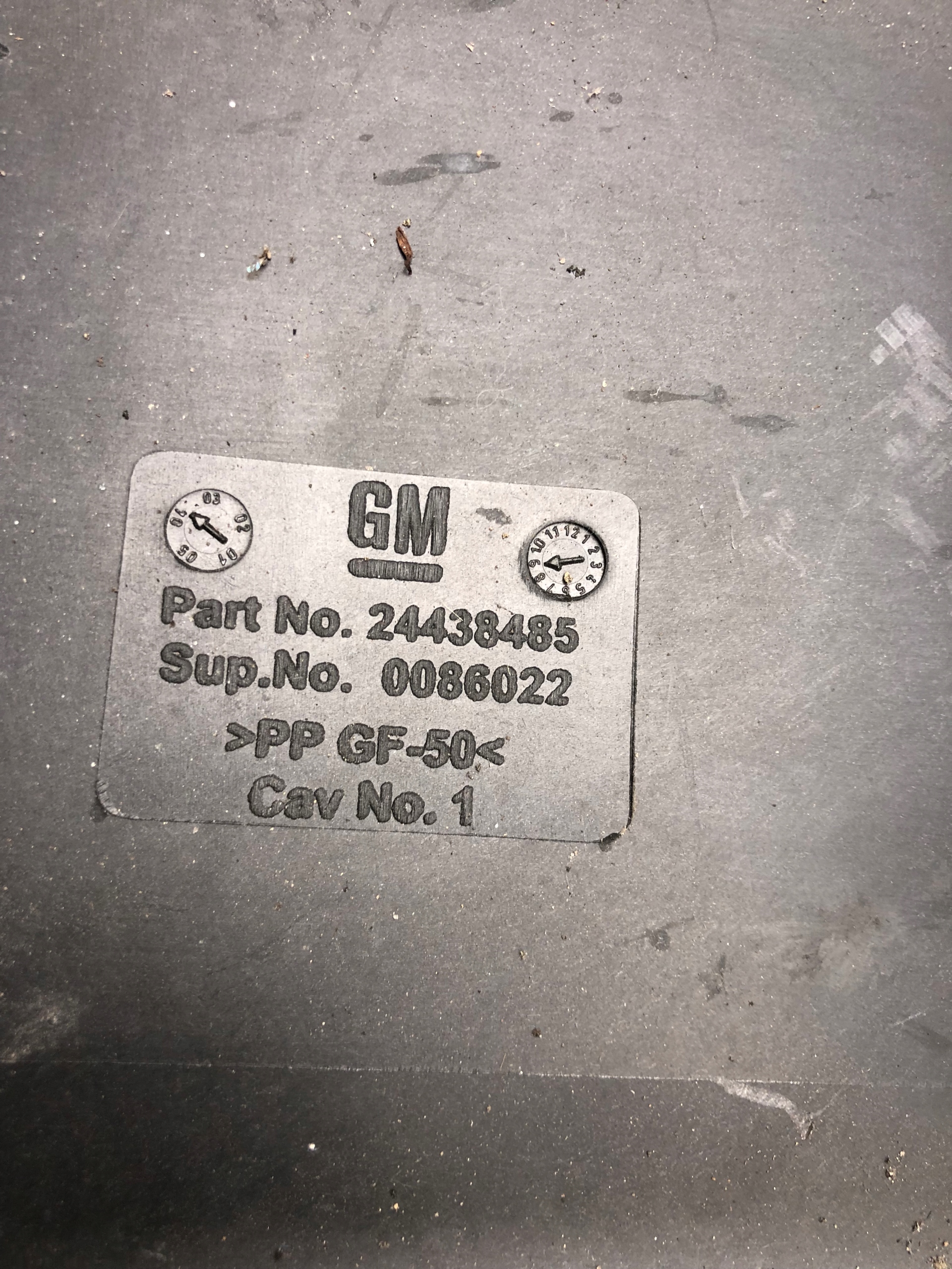 Abdeckung AKUMULATORA OPEL VECTRA C 24438485