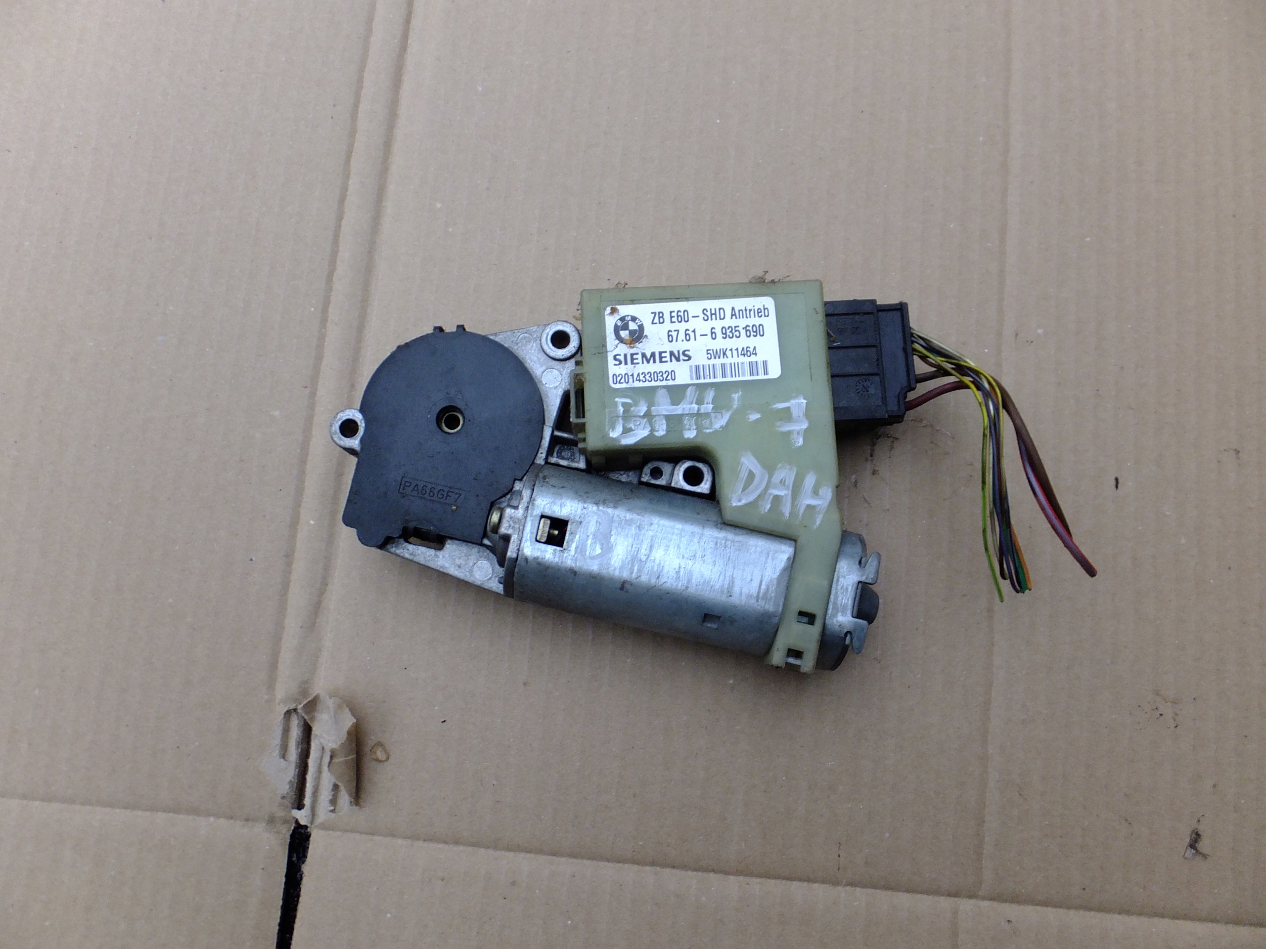 motor szyberdachu bmw e65 6935690