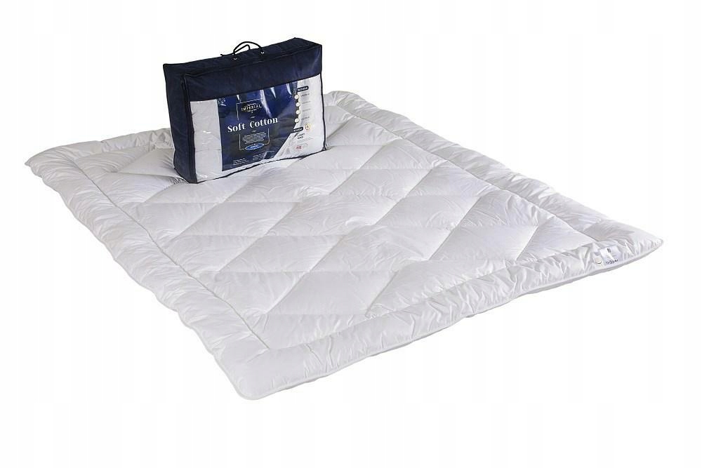 Antialergická přikrývka 160x200 Soft Cotton 4 roční období bílá