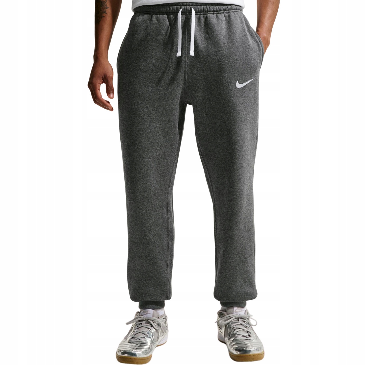 Pánské kalhoty Nike Park 26 Fleece tmavě šedé IB1248 071 S