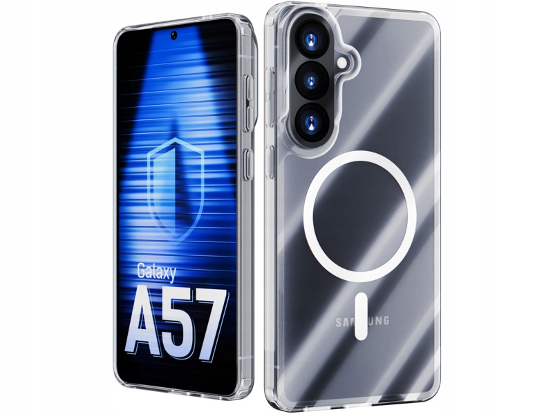 Etui Xline MagSystem Clear Guardx do Samsung Galaxy A57 Przezroczysty
