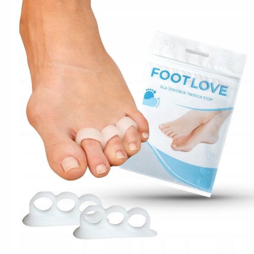 Podkładki prostujące pod palce młotkowate szponiaste nachodzące na siebie