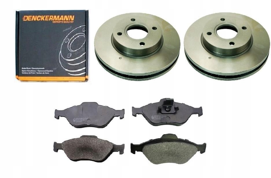 Kotouče Ford Puma Fusion Přední 258 MM Sada