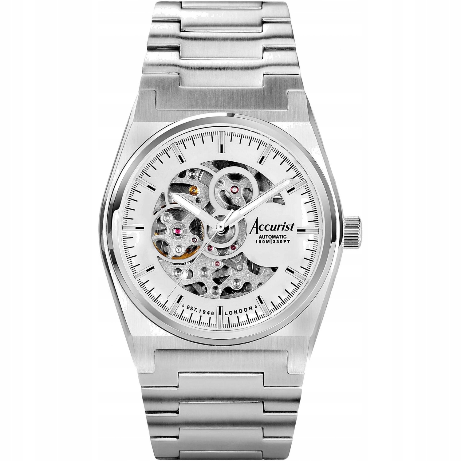 Pánské Hodinky Accurist 70022 stříbrné