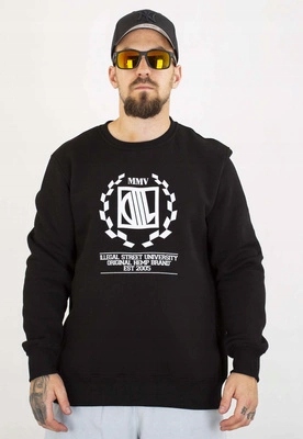 Mikina Diil Bez Kapuce Laur černobílá