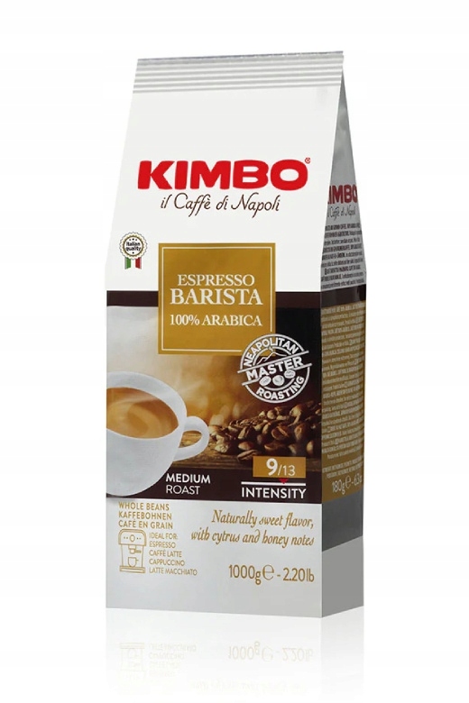 Levně Káva zrnková Kimbo Espresso Barista 100% Arabica 1 kg