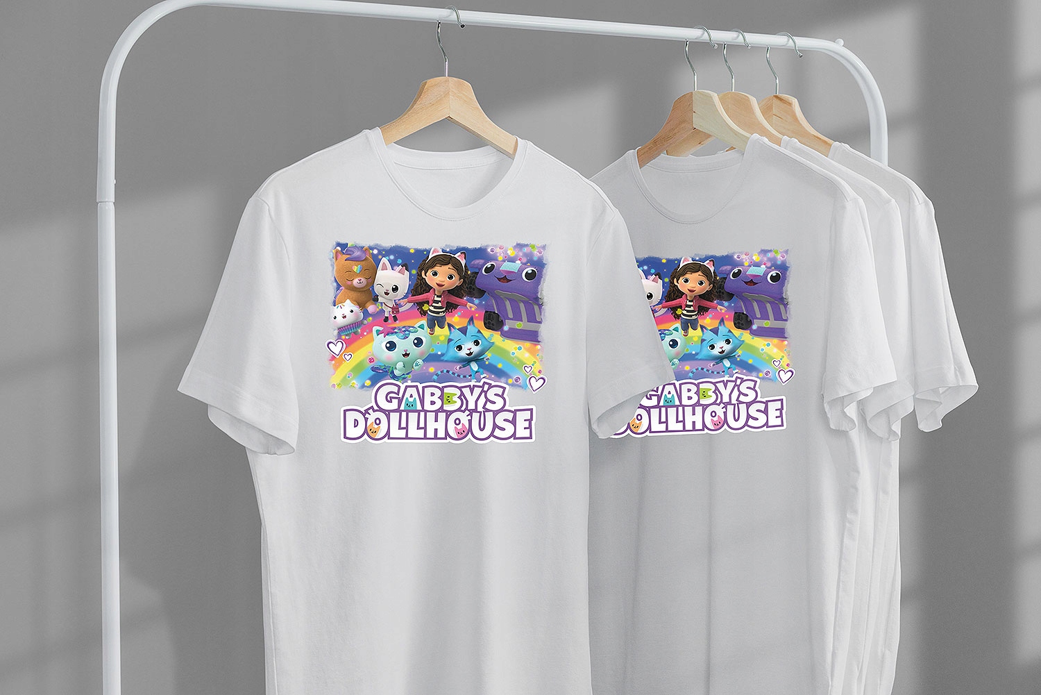 T-SHIRT KOSZULKA DLA DZIECKA KOCI DOMEK GABI 164 SUPER JAKOŚĆ Rozmiar XL