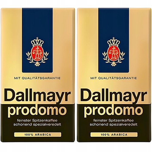 2x Oryginalna Niemiecka Kawa Mielona Dallmayr Prodomo 100% Arabica 1KG