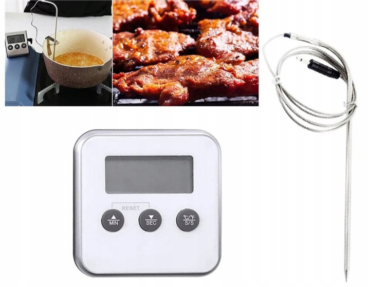 TERMOMETR DO ŻYWNOŚCI BROWIN BIAŁY 185800 Marka Browin