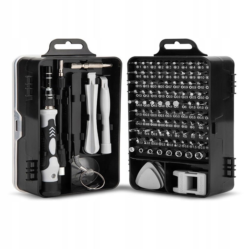 ZESTAW NARZĘDZI DO NAPRAWY TELEFONÓW TABLETÓW ŚRUBOKRĘTÓW TORX BITY WKRĘTAK Marka Unitec