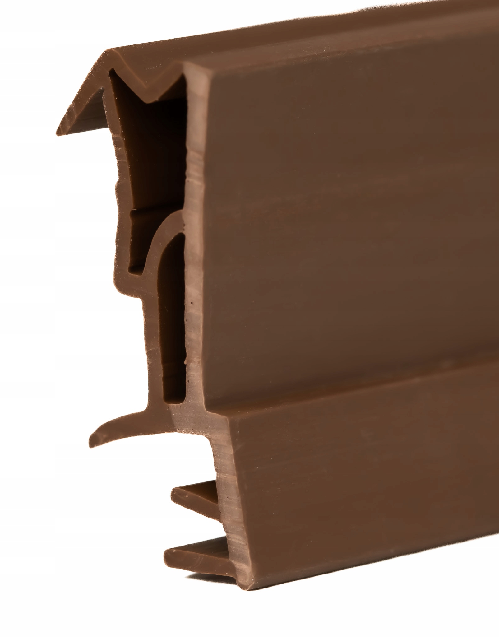 USZCZELKA DRZWI ZEWNĘTRZNYCH JASNY BRĄZ 5002 3 mb Długość 100 cm