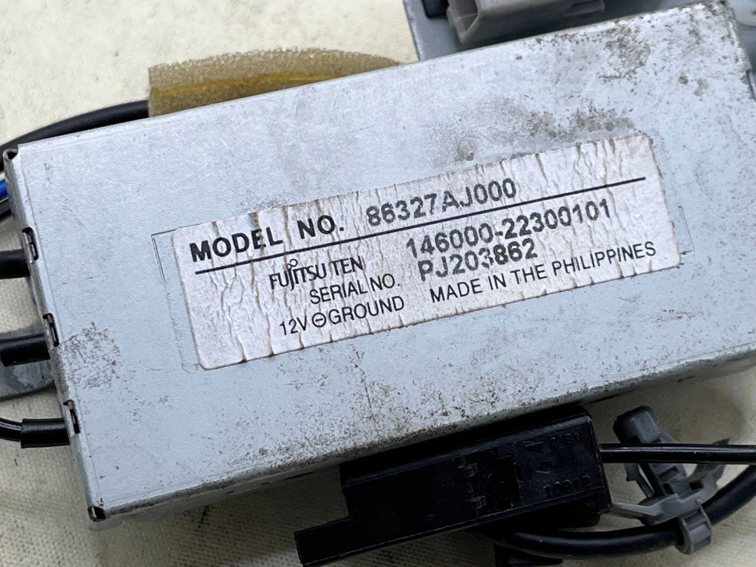 86327AJ000, antenna amplifier SUBARU LEGACY !J