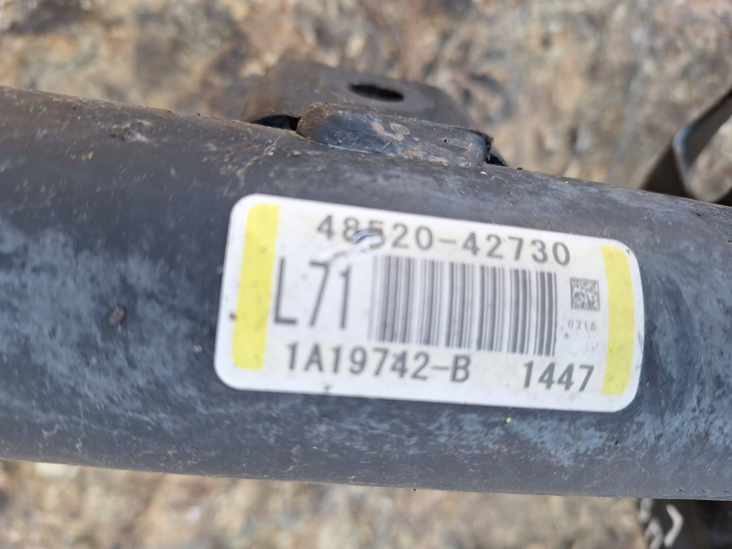 shock absorber left front TOYOTA RAV4 V 19-24 48520-42730