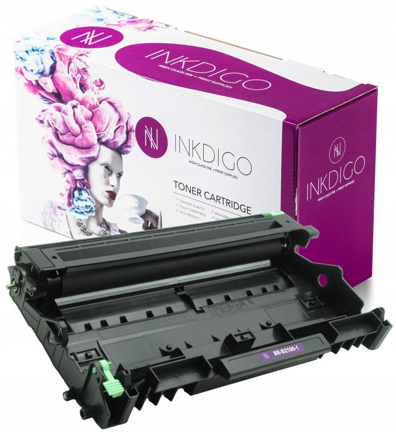 Moduł INKDIGO do BROTHER DR 2100 Black