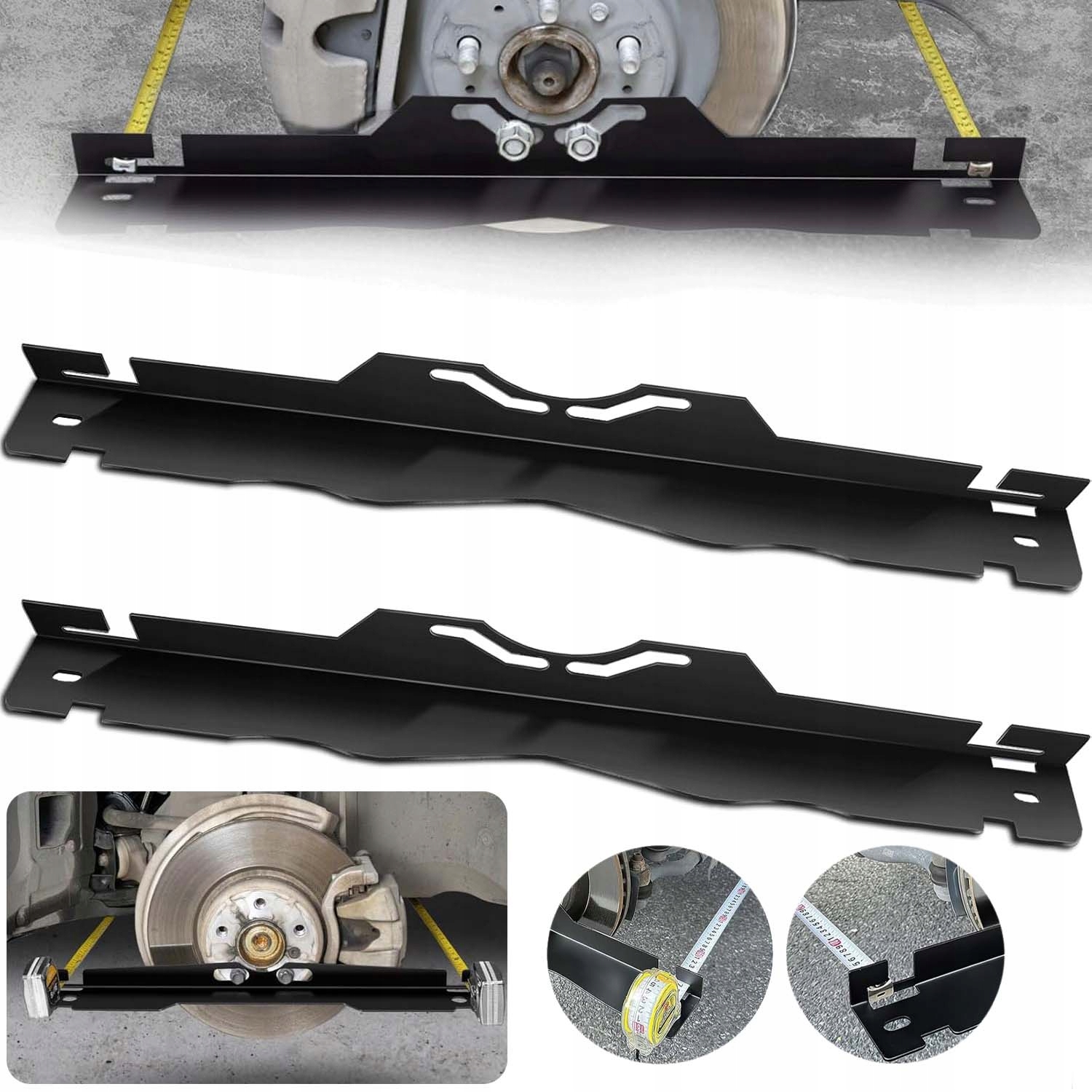 Przyrząd Do Ustawiania Zbieżności Kół Stali Nierdzewnej Precyzyjny Pomiar