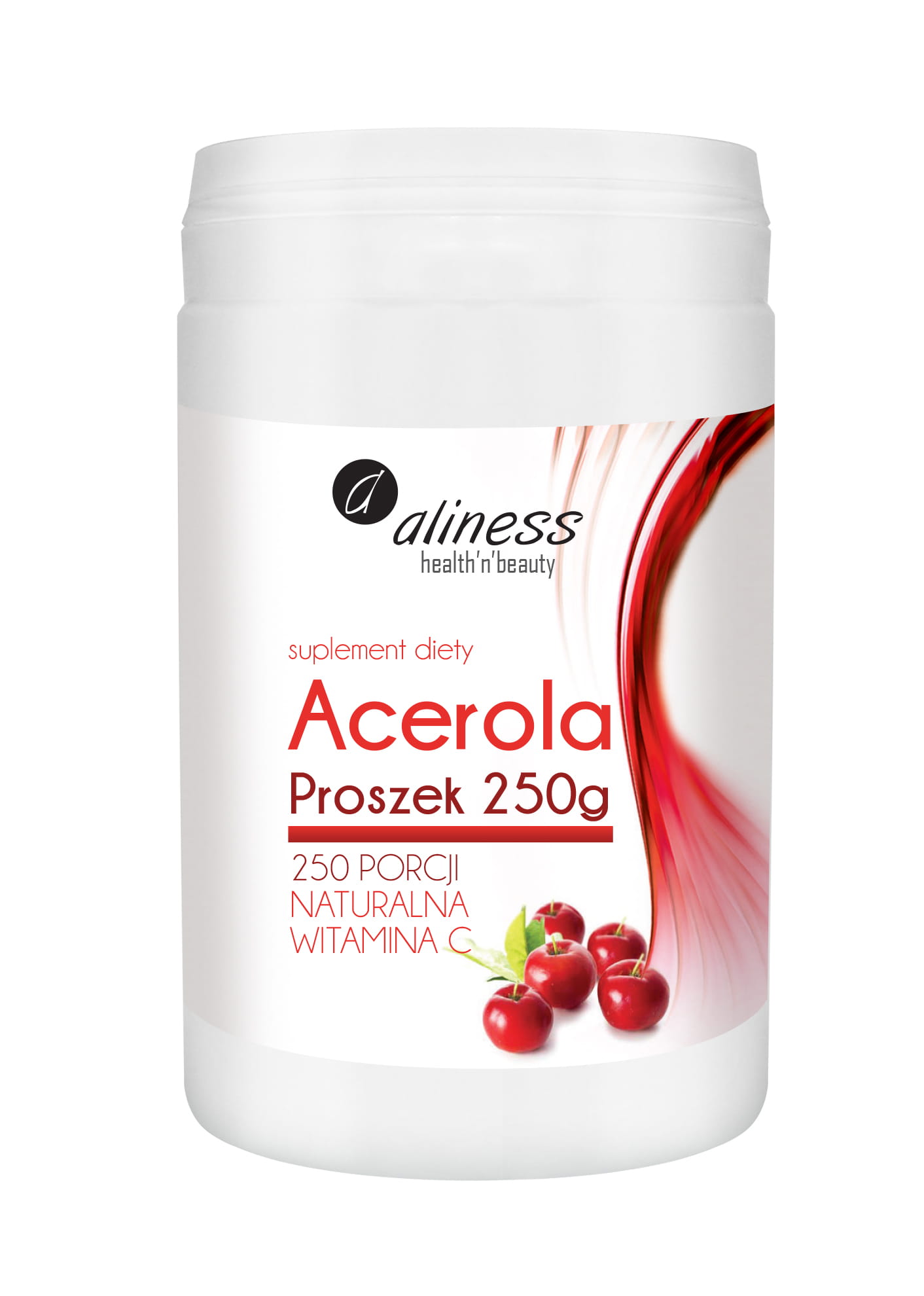 

Acerola w proszku 250g, Witamina C, Aliness