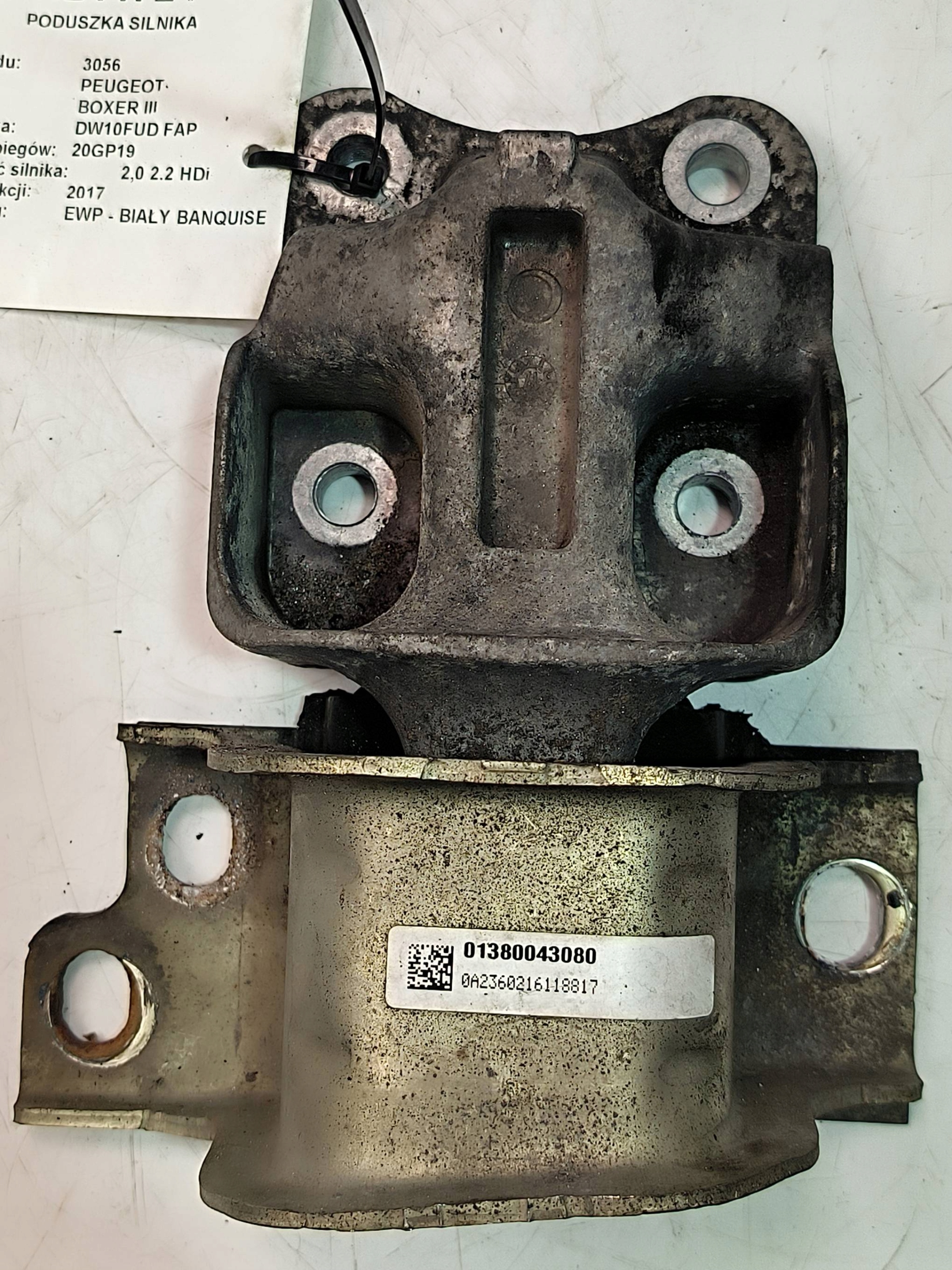 engine mount 01380043080 PEUGEOT BOXER III