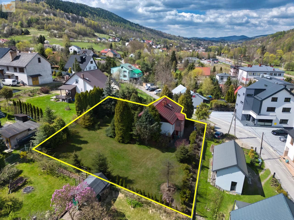 Dom, Sucha Beskidzka, Suski, 90 m²
