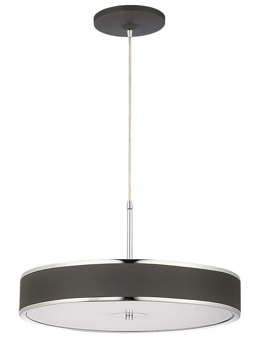 Závesná lampa Jazz strieborná šedá 5xE14 48 cm Stropná lampa do izby Dom