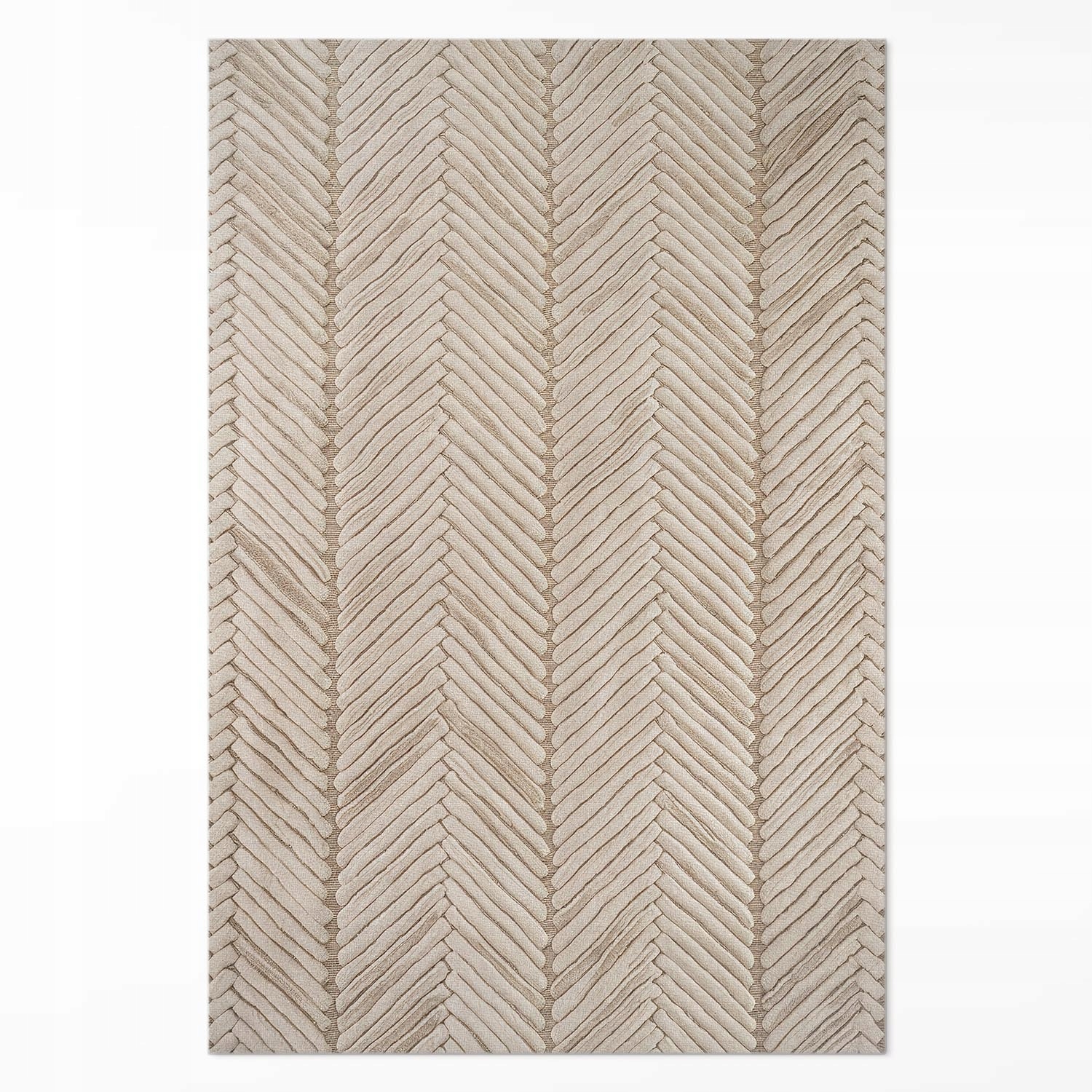 Koberec do kanceláře Indiánská pletenina jedle boho vintage 140 x 210 cm