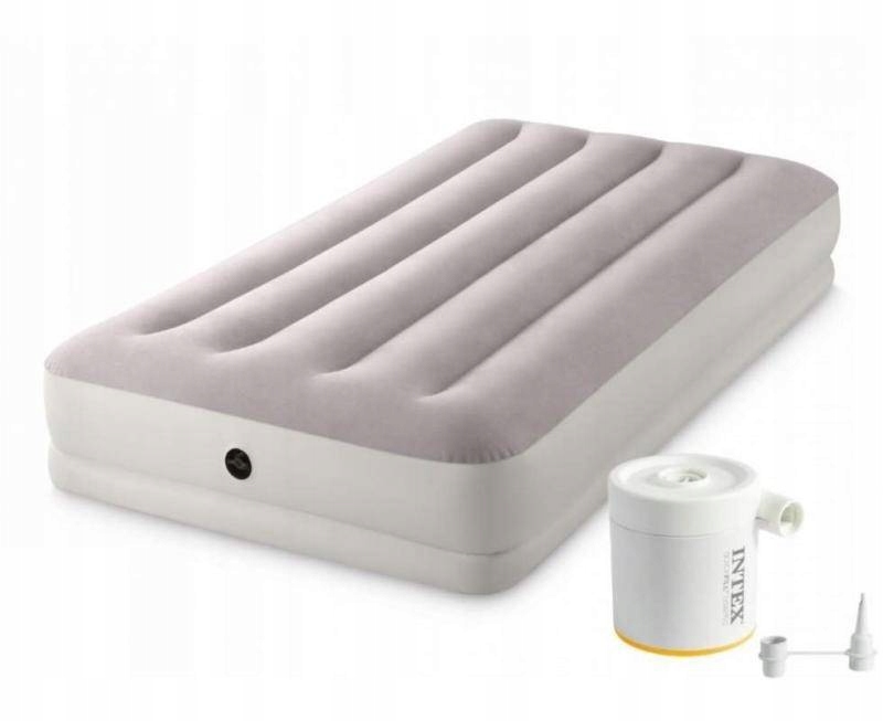 Intex 64177 Postel Twin Prestige Mid-Rise nafukovací Usb pumpa