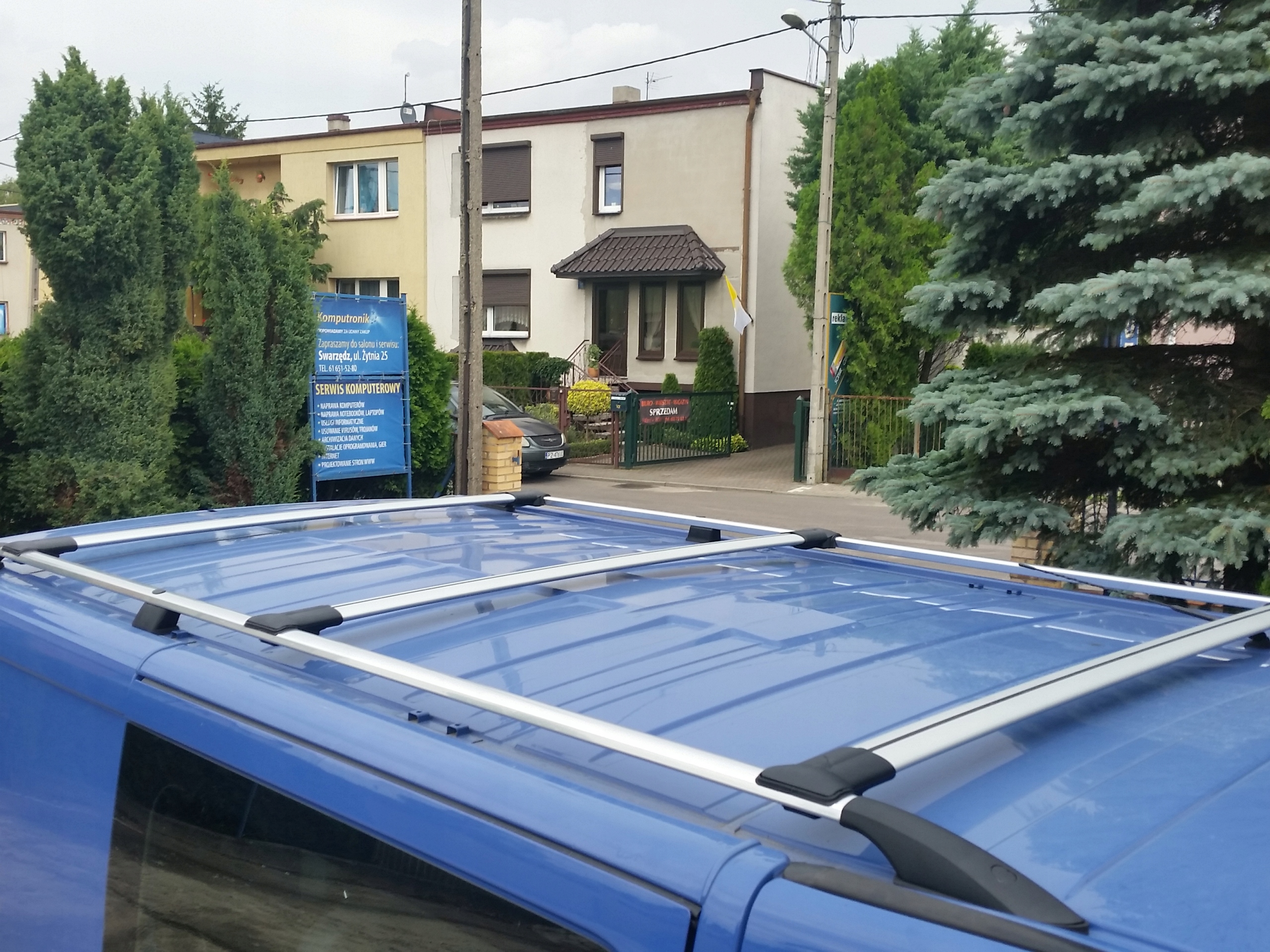 RENAULT TRAFIC OPEL VIVARO 2001-2014 RELINGI DACHOWE BAGAŻNIK L2 Kolor srebrny