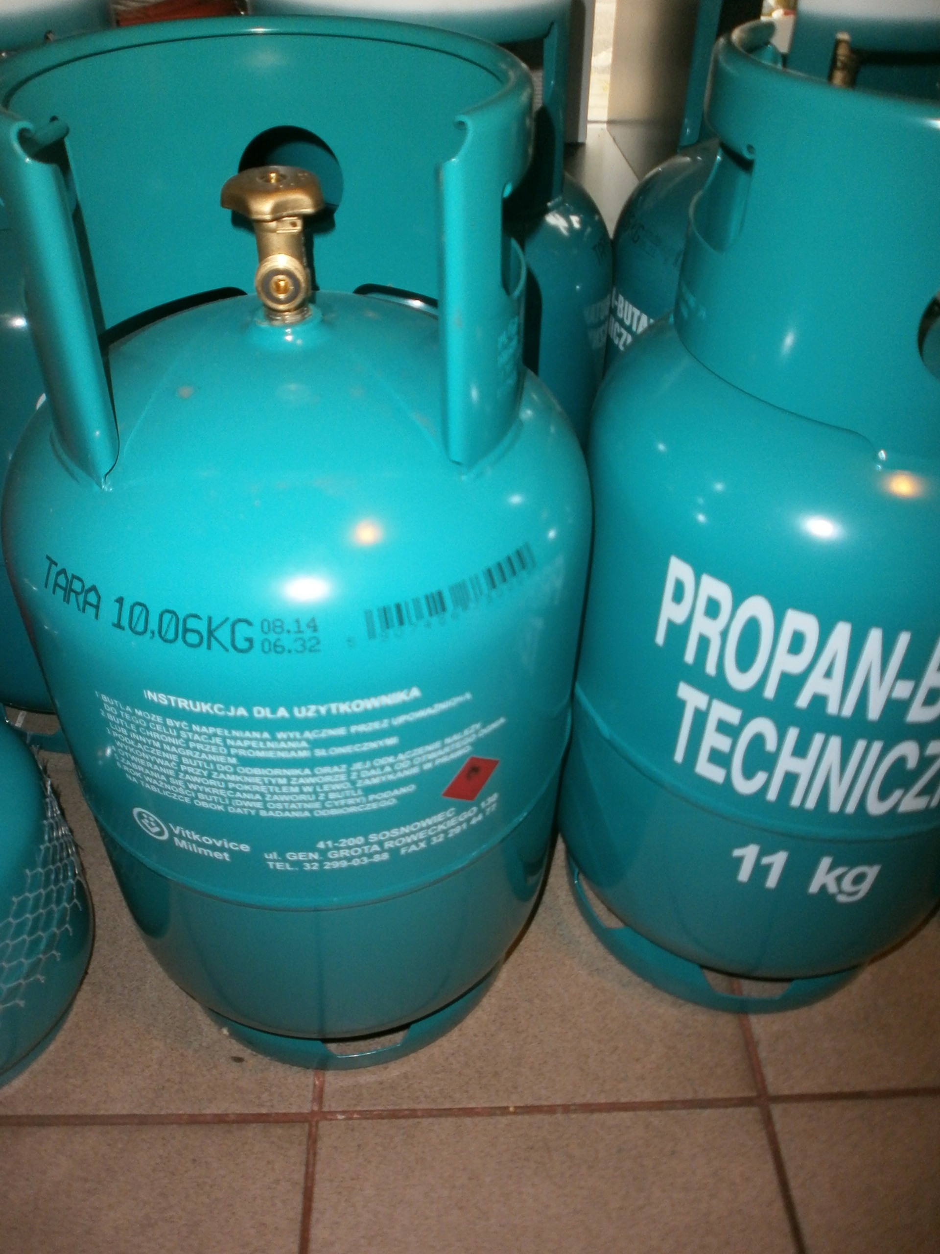 Газовый баллон 11 кг пропан-бутан новый-пустой купить в Украине купить ...