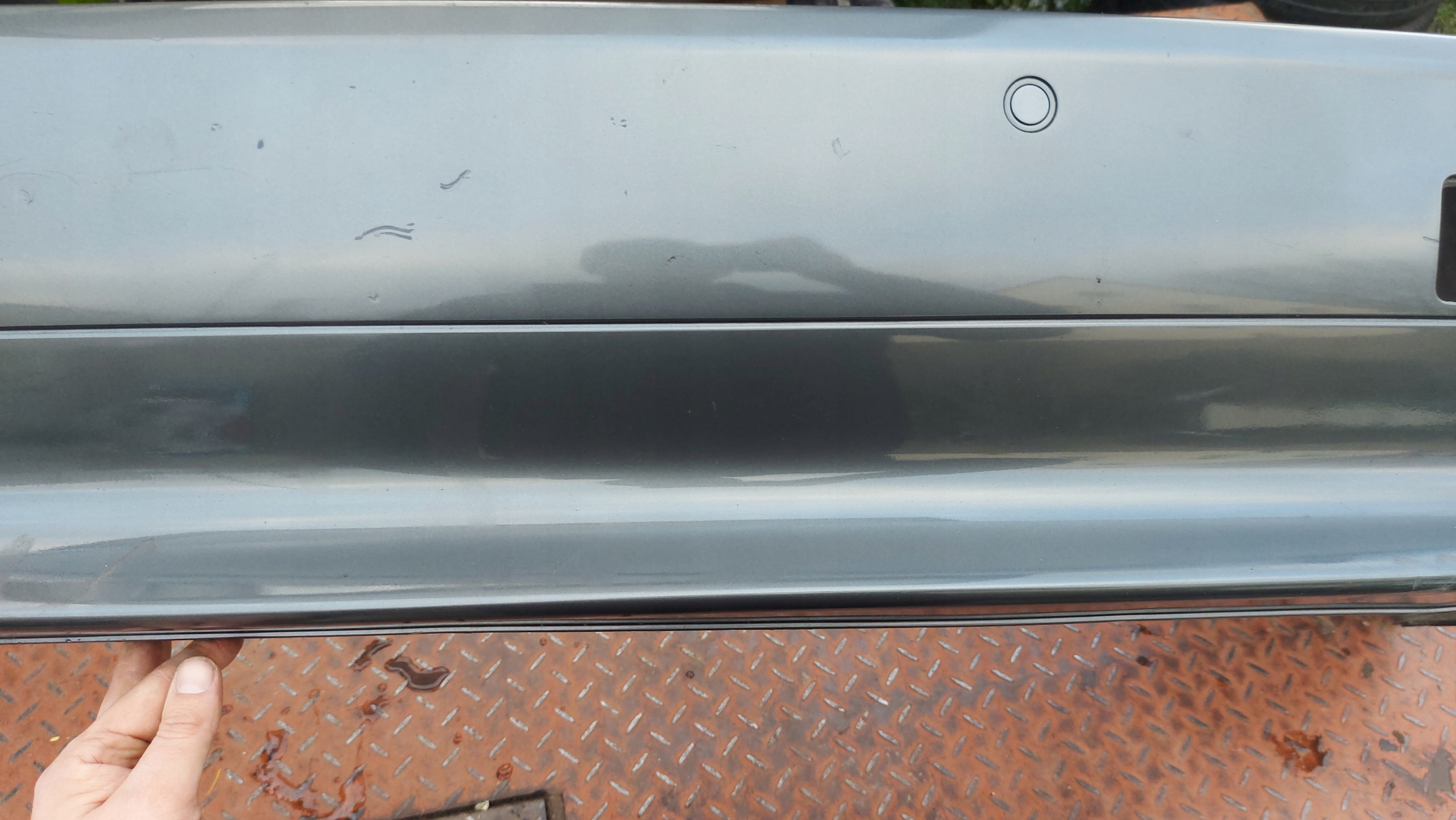 bumper rear part rear BMW 5 E61 03-10