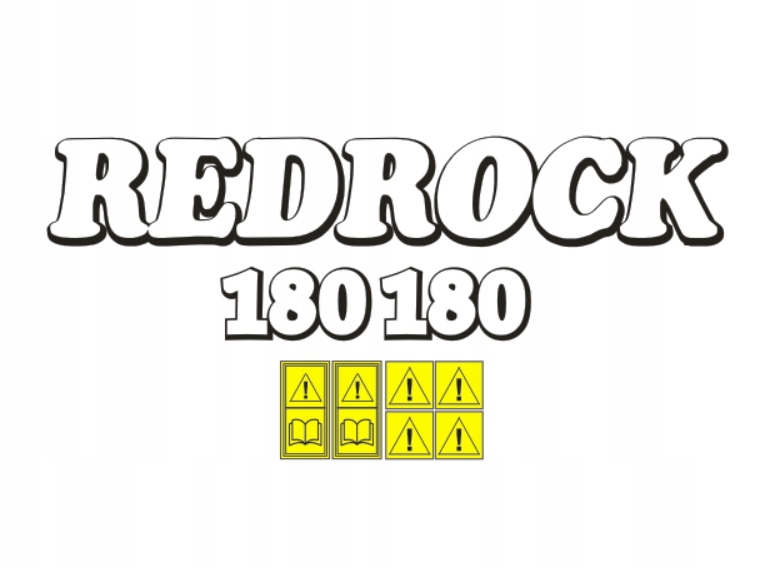 Samolepky s lepením – Redrock 180