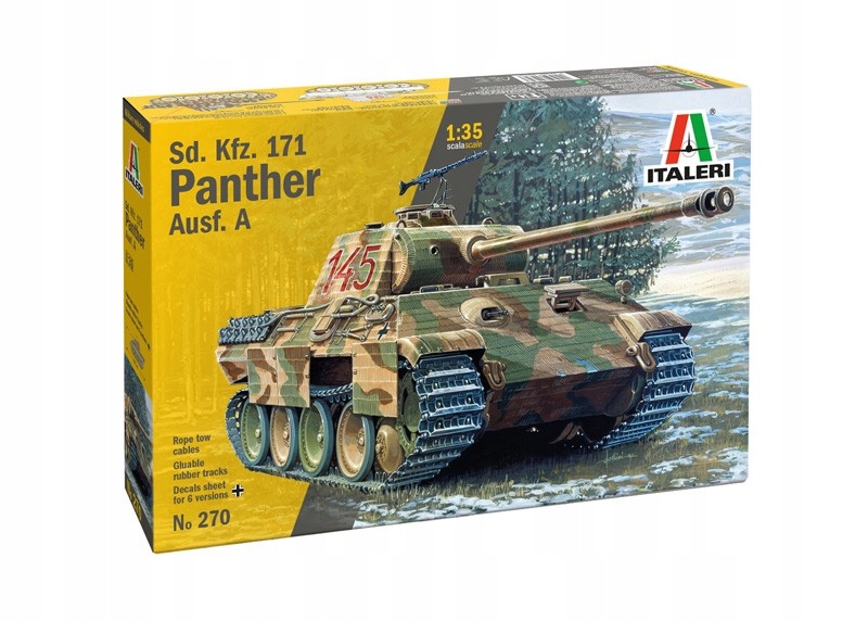 Model plastový Sd.Kfz.171 Panther Ausf. A 1/35