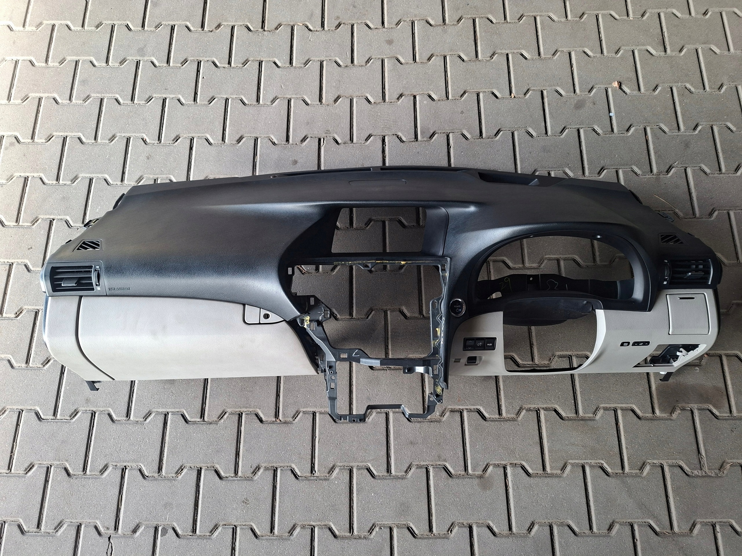 dashboard cockpit console DASHBOARD UK ANGLIK HEAD UP LEXUS RX 450 III RX450 H