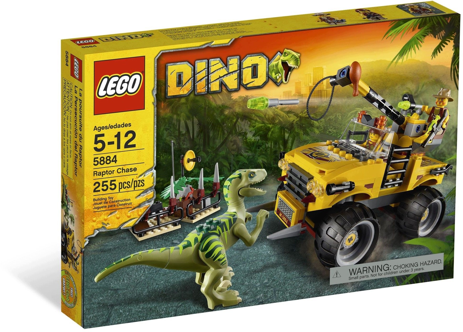 Lego Dino 5884 Raptor Chase