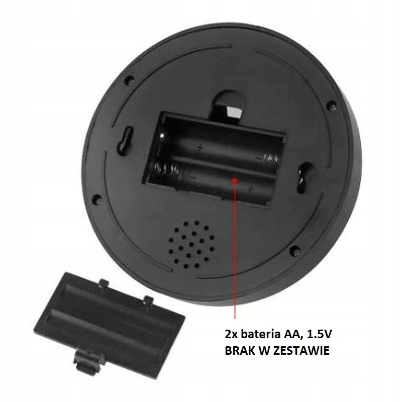 Atrapa kamery monitoringowej security camera Rodzaj baterii AA